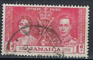 Jamaica 113 Used 1937 issue (ak1993)