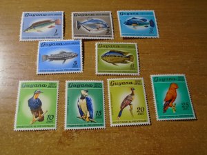 Guyana  #  68-76  MNH