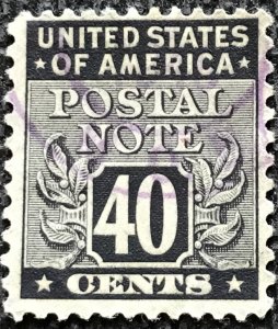 US Used #PN13 Postal Note Single SCV $.30 L37