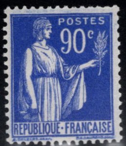 FRANCE Scott 276 MH* Peace with Olive branch stamp