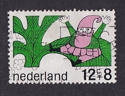 Netherlands   #B439  used  1968 fairy tale characters  12c