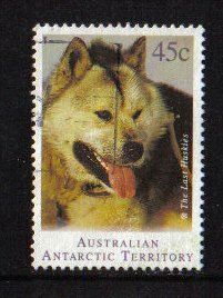 Australian Antarctic Territory L90  Used 1994 huskies 45c.