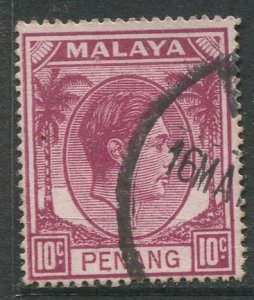 STAMP STATION PERTH Penang #11 KGVI Definitive Used 1949-1952