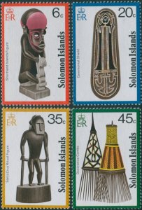 Solomon Islands 1978 SG353-356 Artefacts set MNH