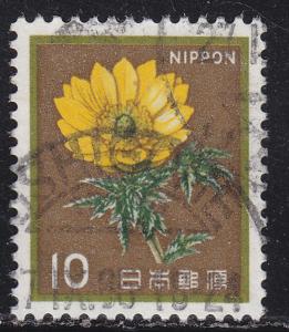 Japan 1422 Used 1980 Amur Adonis Flower
