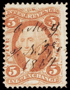 U.S. REV. FIRST ISSUE R27c  Used (ID # 117195)