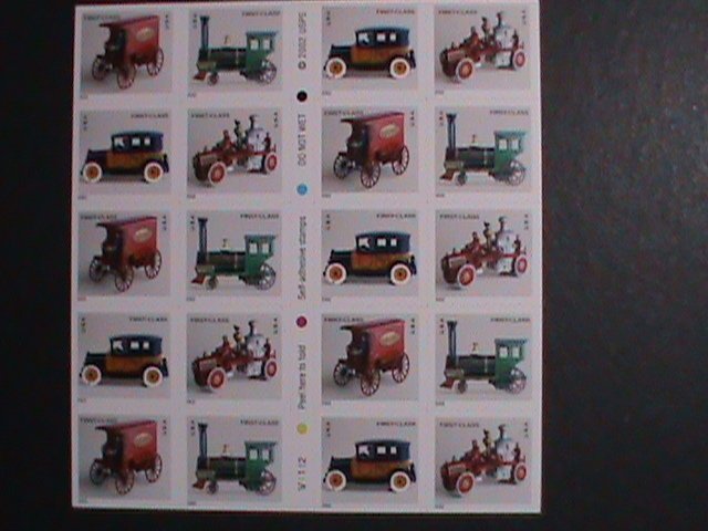 ​UNITED STATES 1995-SC#3642  ANTIQUE TOYS MNH-SHEET VERY FINE-LAST ONE