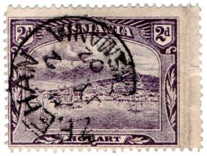 (I.B) Australia Postal : Tasmania Postmark 2d (Zeehan)