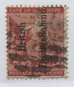 British Bechuanaland overprinted 1891 1d used