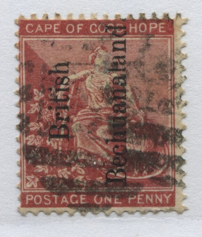 British Bechuanaland overprinted 1891 1d used