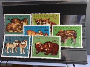 Romania 1992 Wild Animals mint never hinged  stamps R23324