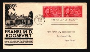 US SC# 931 FDC / Black Anderson Cachet - L2513