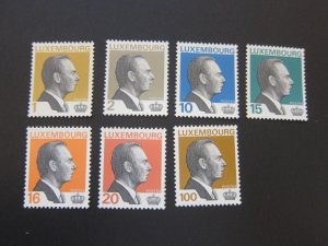 Luxembourg 1993 Sc 883-83A,886,888-9,891,894 MNH