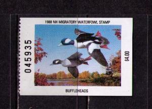 US NEW HAMPSHIRE Sc# 6 MNH FVF Buffleheads