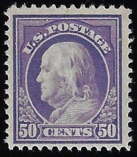 Scott #421 - $350.00 – VF-OG-LH – Brilliant color. Very choice!