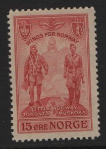 NORWAY 274 MNH PILOT & MECHANIC ISSUE 1946