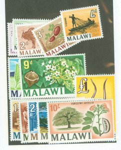 Malawi #5-17 Mint (NH) Single (Complete Set)