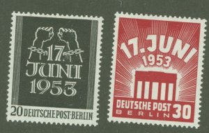 Germany/Berlin (9N) #9N99-9N100  Single (Complete Set)