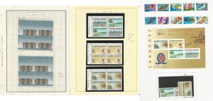 Canada, Postage Stamp, #1375, 1403, 1418, 1404-7a Blocks Mint NH, JFZ