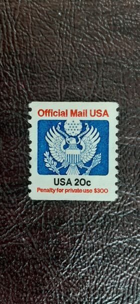 US Scott # O135; 20c Official Mail; used from 1983; VF centering