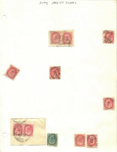 CANADA 2-RING ORB CANCEL STUDY LOT TORONTO