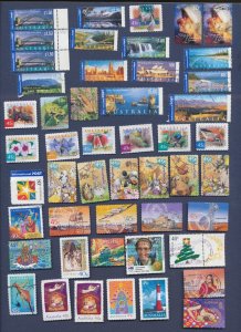 AUSTRALIA - SG 2056 / / 2344 - FVF used lot of about 40 different - 2000-2004