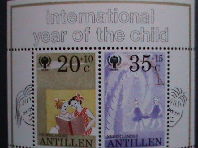 NETHERLAND ANTILLES-1979-SC#B170a INTERNATIONAL YEAR OF THE CHILD-MNH-S/S-VF