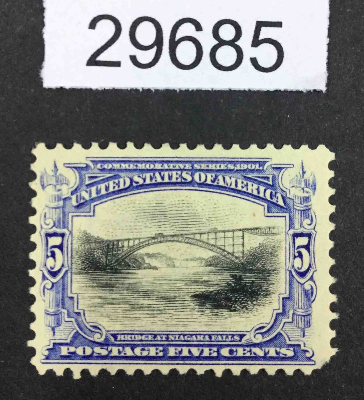 US STAMPS  #297 UNUSED LOT #29685