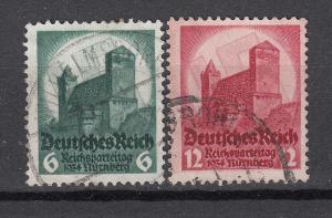 Germany - 1934 Nuremberg Castle  Sc# 442/443 (1974)