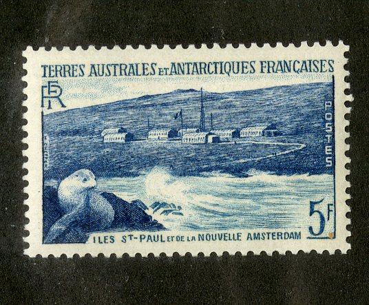 FRENCH SOUTH ANTARCTIC TERR 4  MNH SCV $2.40. BIN $1.50