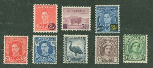 Australia  #188-92/94-6 Unused Single