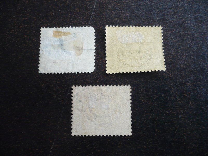 Stamps - Egypt - Scott# 33,35,41 - Used Part Set of 3 Stamps