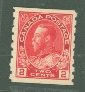 Canada #127 Unused Single