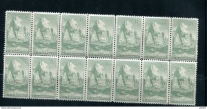 USA 1934 National Parks 8c Zion Park Sc 747 Block of 14 MNH 11240