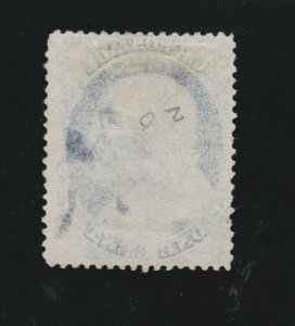 US 20 1c Franklin Used F-VF appr SCV $275