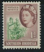 Southern Rhodesia  SG 79  SC# 82 Mint Hinged  Tobacco Planter 