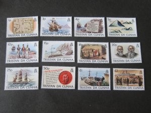 Tristan da Cunha 1983 Sc 332-43 set MNH