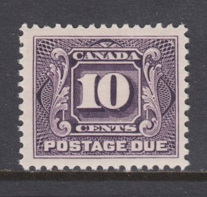 Canada Sc J5 MLH. 1928 10c violet Postage Due, fresh, VLH, F-VF