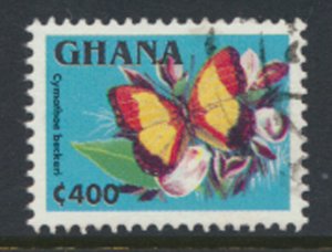 Ghana  SC# 1835 Used   Butterflies  see details and scan