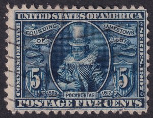 #330 Used, F-VF (CV $30 - ID30001) - Joseph Luft