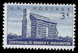 # 1074 MINT NEVER HINGED BOOKER T. WASHINGTON