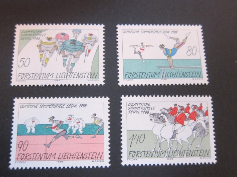 Liechtenstein 1988 Sc 888-91 set MNH