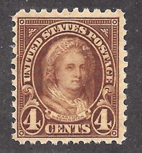 United States #585 Mint,OG,LH... SCV $17.50