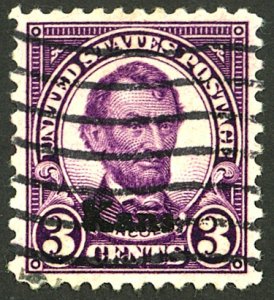 U.S. #661 USED