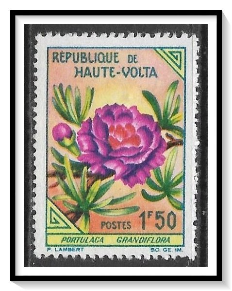 Upper Volta #113 Flowers MH