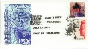 2003 Kid's Day Stamp Camp USA Pictorial  Artmaster  