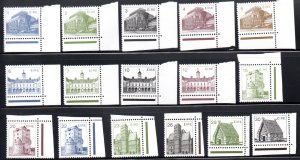 IRELAND 537-52 MNH SHORT SET SCV $15.30 BIN $9.15 PLACES