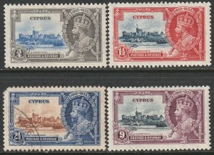 Cyprus 1935 Sc 136-9 set MH/used