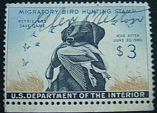 U.S. Duck Stamp Selection Mint/Used FVF SCV$75.50