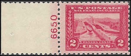 402 Mint,OG,NH... SCV $170.00... Plate# single